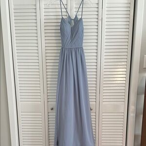 Elegant Blue Evening Gown